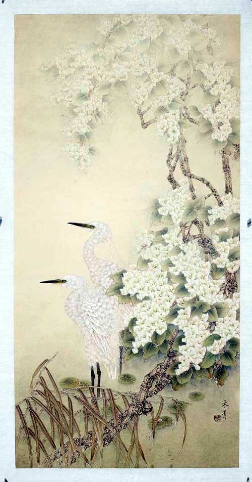 中国画家陈禾青先生作品欣赏