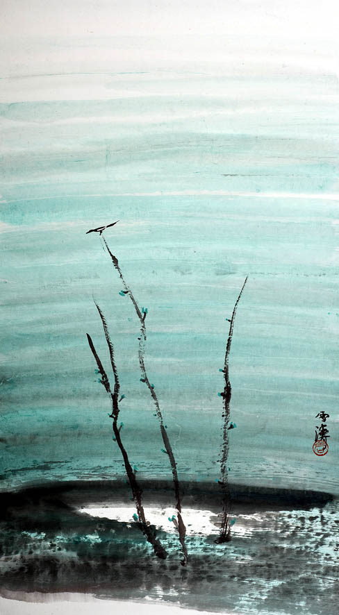 高雪涛中国山水画作品1