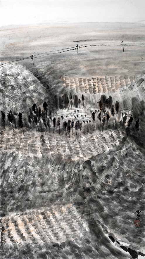 高雪涛中国山水画作品8