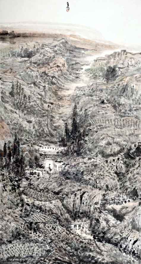 高雪涛中国山水画作品