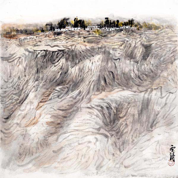 高雪涛中国山水画作品21
