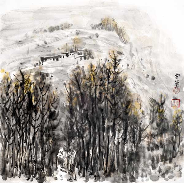 高雪涛中国山水画作品22