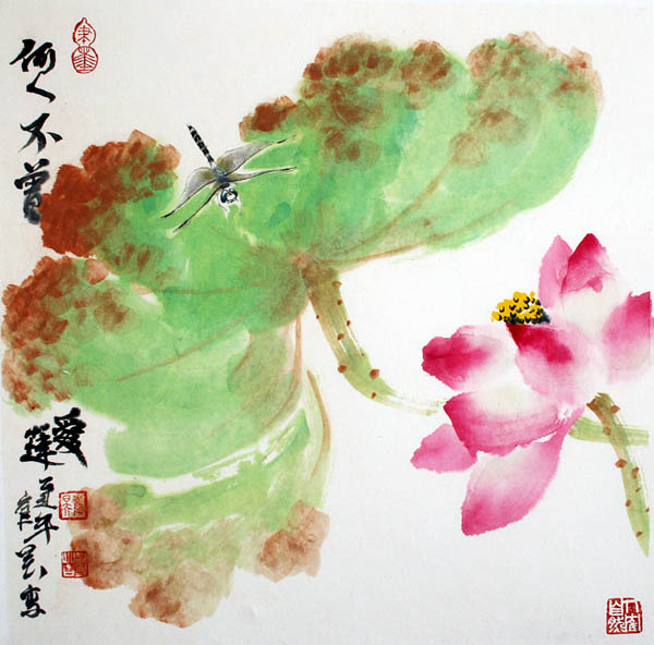 画家崔昊先生中国画作品欣赏:写意花鸟之三