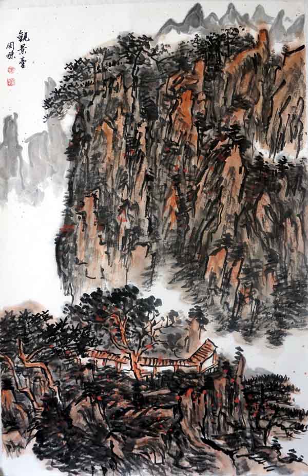 画家周栋国画作品欣赏