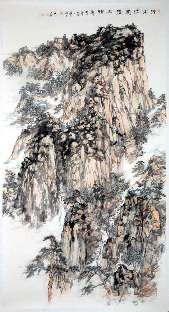 画家李兴华山水画作品欣赏4