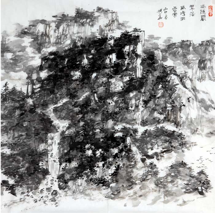 画家李兴华山水画作品欣赏7