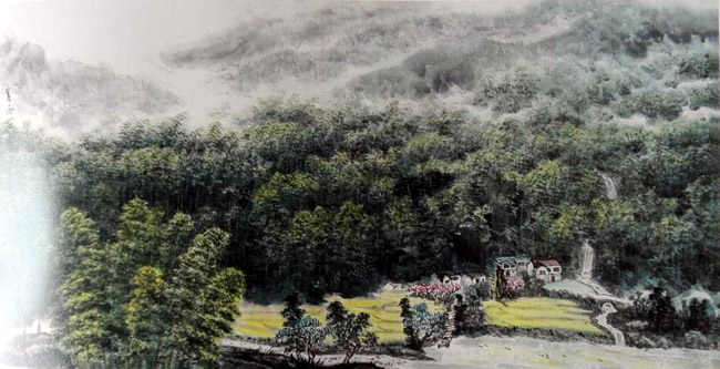 金绍林山水画作品欣赏