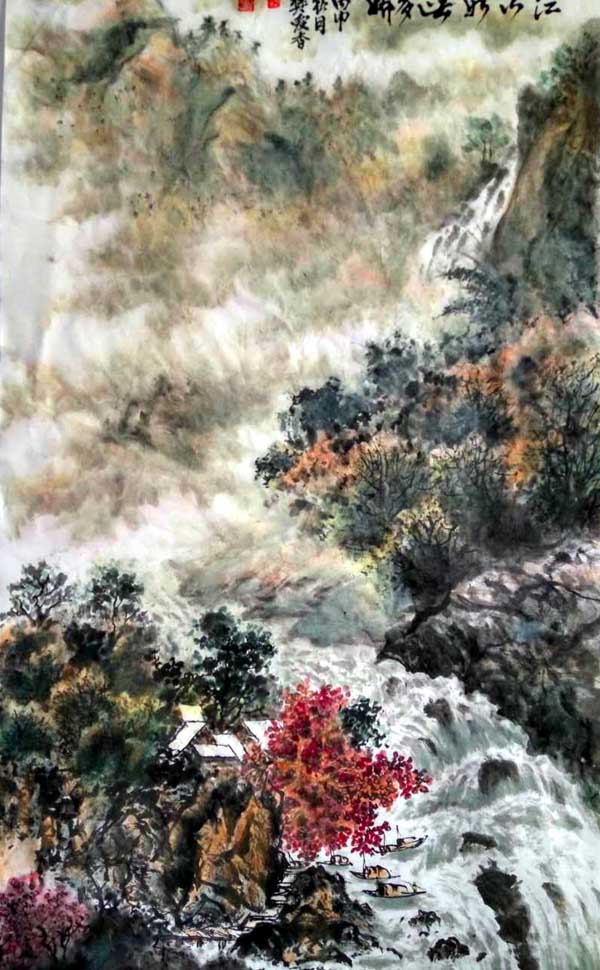 樊爱香中国画作品欣赏1