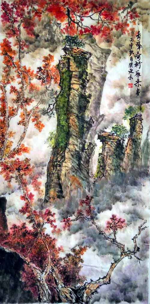 樊爱香中国画作品欣赏2
