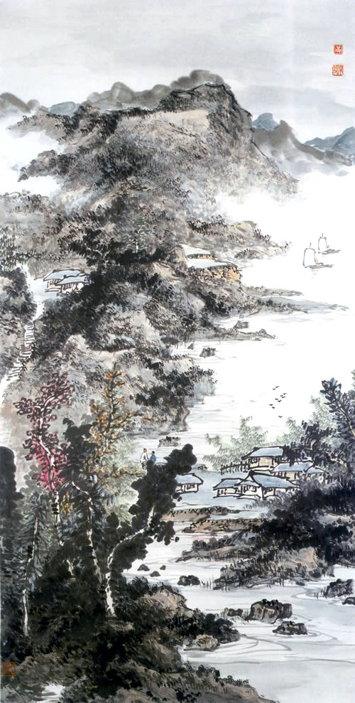 黄叶村先生作品欣赏