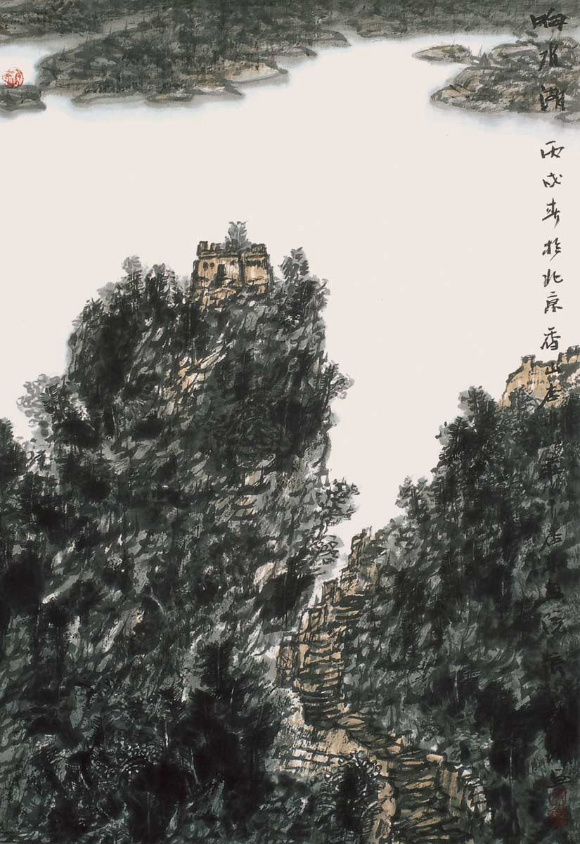 张龙新先生作品欣赏(中国山水画艺术网编辑)