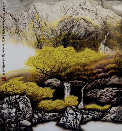 王今栋先生作品欣赏(中国山水画艺术网编辑)