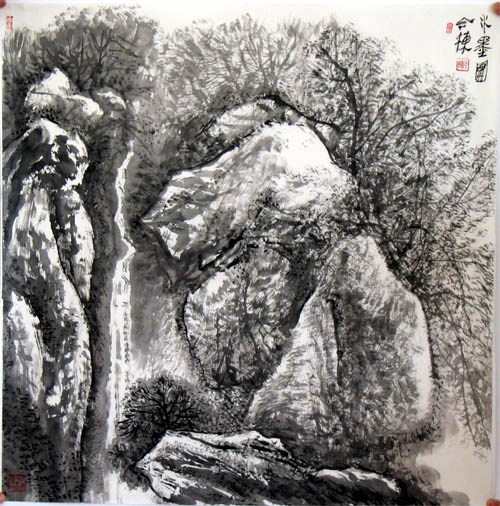 王今栋先生作品欣赏(中国山水画艺术网编辑)