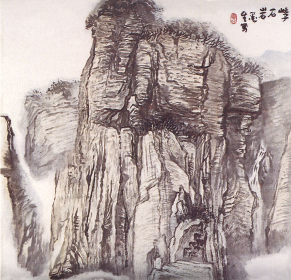 梅墨生先生作品欣赏(中国山水画艺术网编辑)