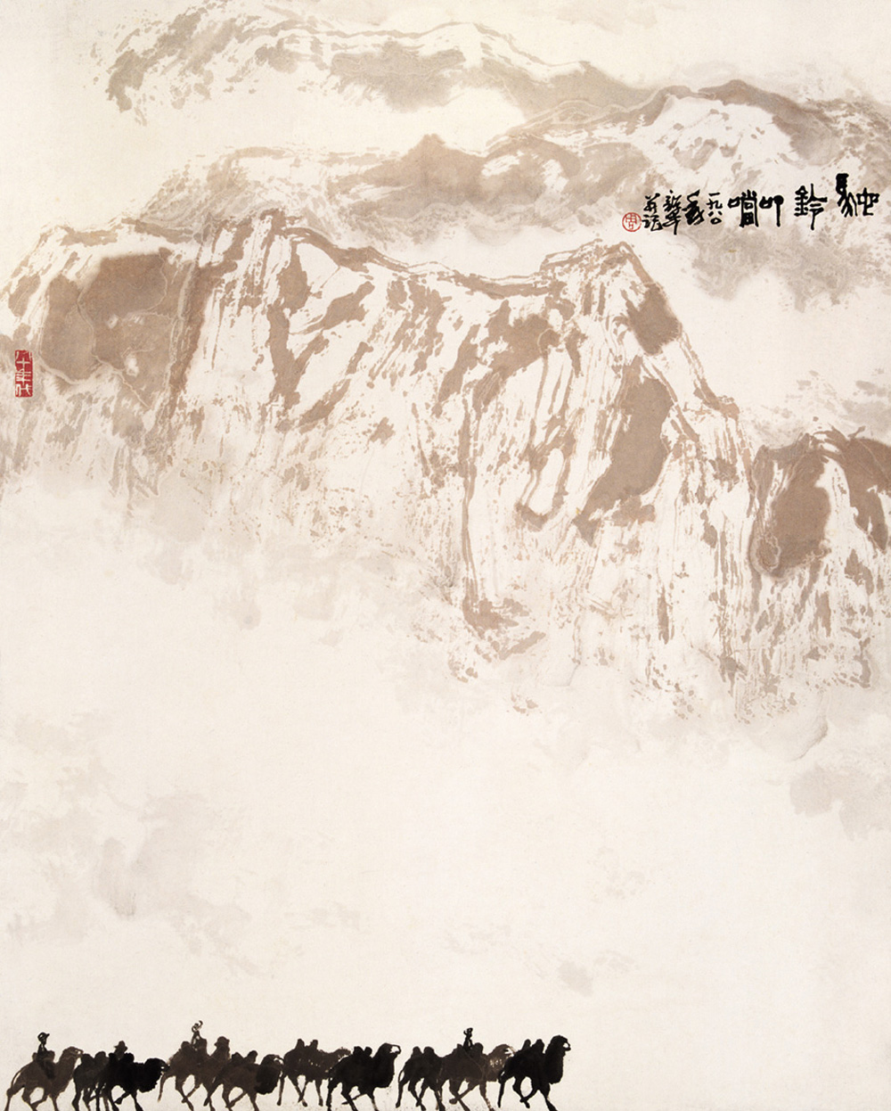 周韶华先生作品欣赏(中国山水画艺术网编辑)