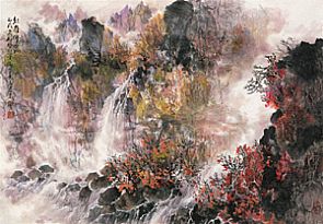 萧瀚先生作品欣赏(中国山水画艺术网编辑推荐)