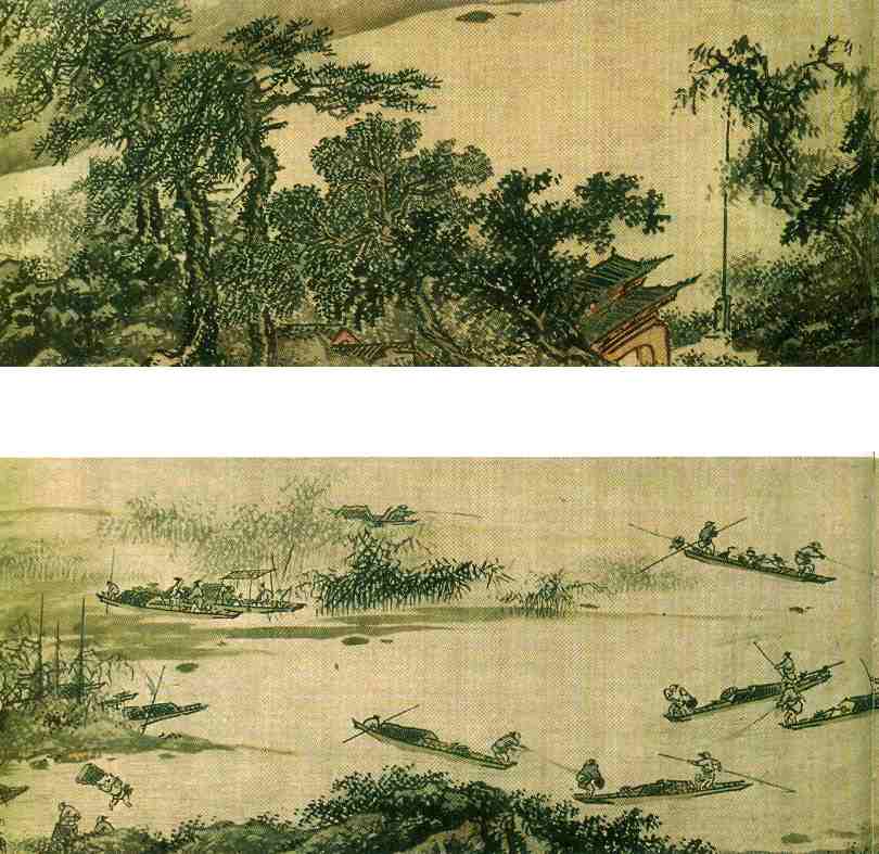 戴进作品欣赏(中国山水画艺术网编辑)