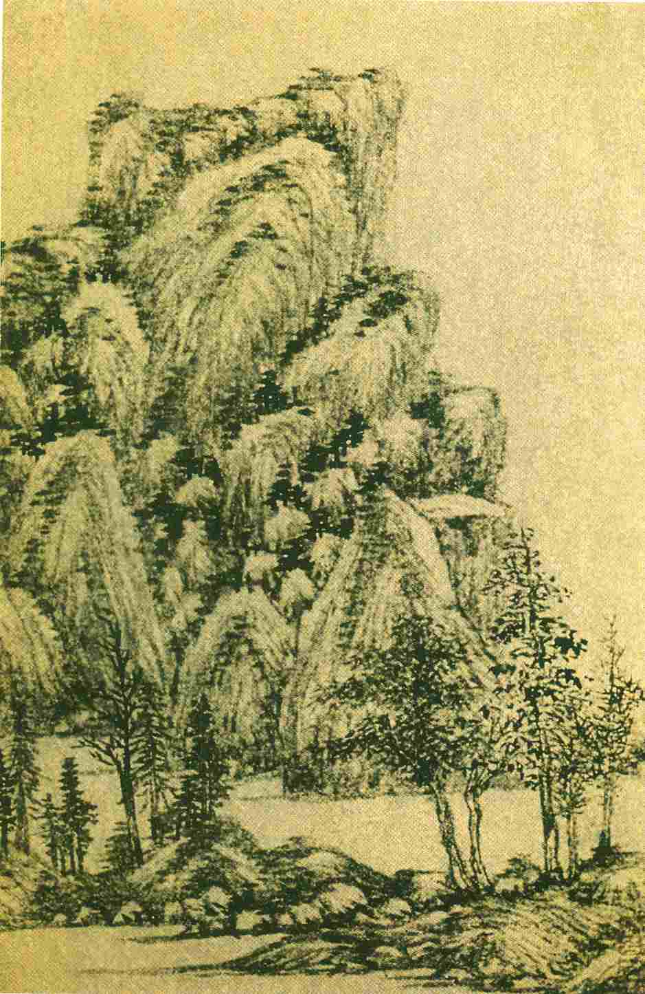 李流芳作品欣赏(中国山水画艺术网编辑)