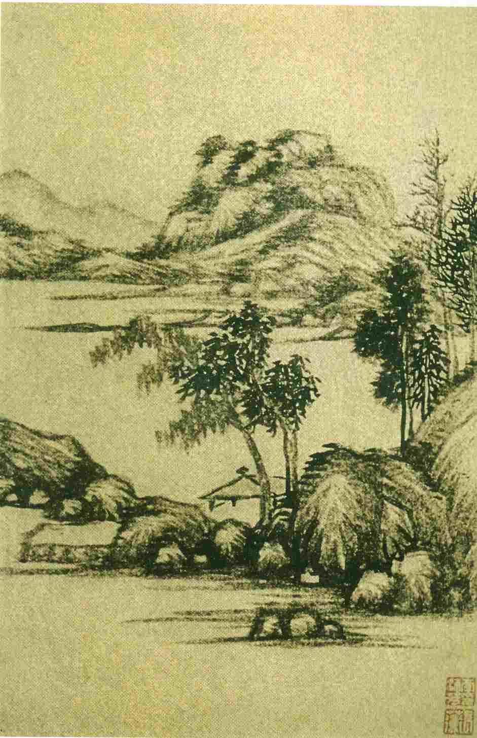 李流芳作品欣赏(中国山水画艺术网编辑)