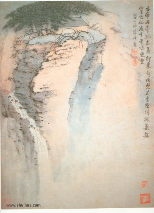 梅清作品欣赏-中国山水画艺术网编辑推荐