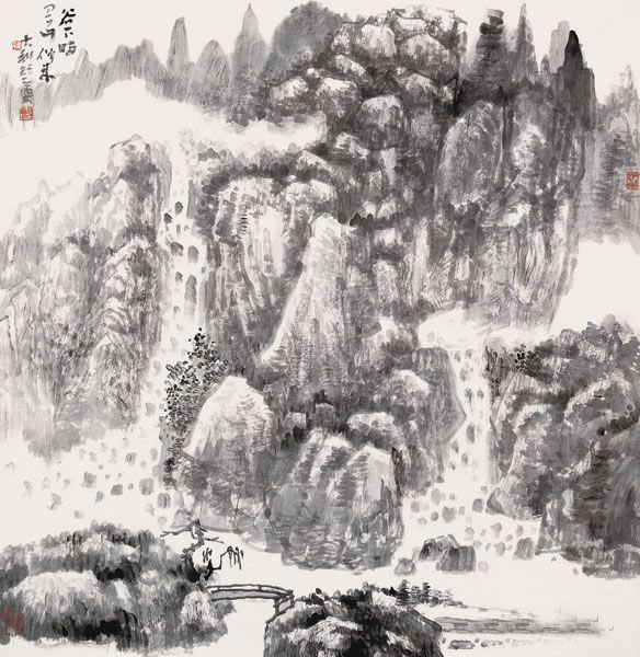 程大利先生作品欣赏(中国山水画艺术网编辑推荐)