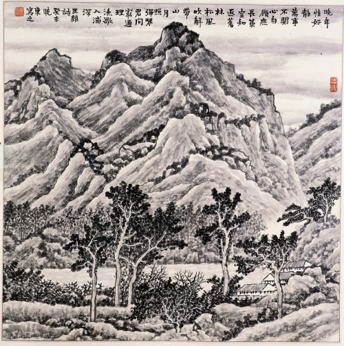 崔晓东先生作品欣赏(中国山水画艺术网编辑)