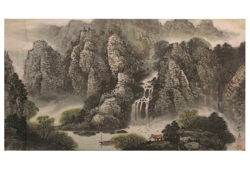 杜中良先生作品选登(中国山水画艺术网编辑)