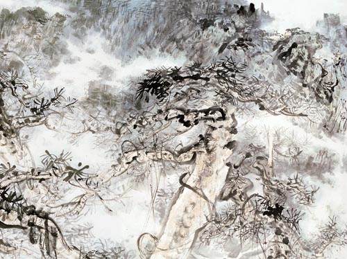 张宝珠先生作品欣赏(中国山水画艺术网编辑)