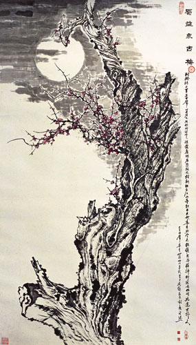 勇满然先生作品欣赏(中国山水画艺术网编辑)