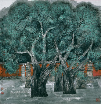 赵准旺先生作品欣赏(中国山水画艺术网编辑)