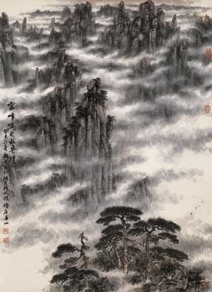 顾宏先生作品欣赏(中国山水画艺术网编辑)