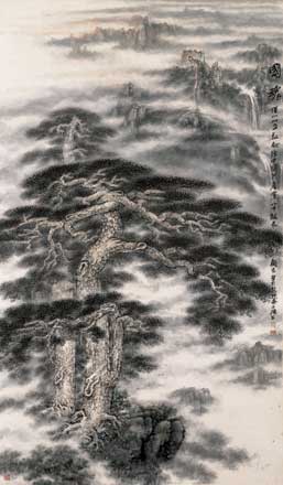 顾宏先生作品欣赏(中国山水画艺术网编辑)