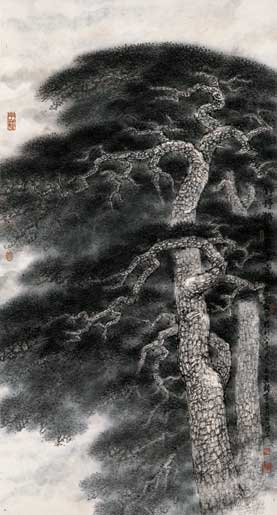 顾宏先生作品欣赏(中国山水画艺术网编辑)