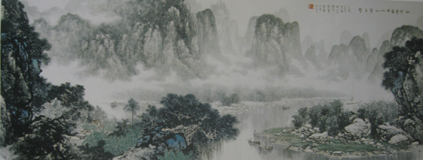 张介宇先生作品选登(中国山水画艺术网编辑)