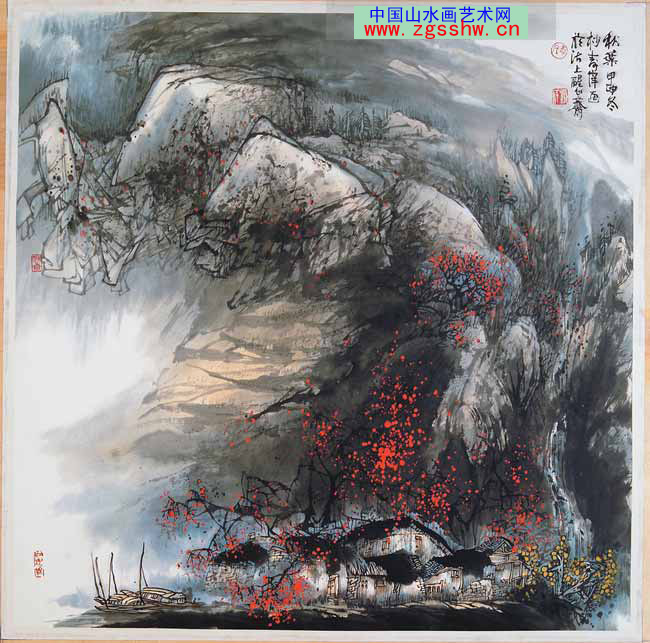 张寿庠先生作品欣赏(山水画艺术网编辑推荐)