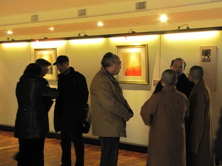 《寇月朋清净世界艺术巡回展》在苏州嘉应会馆举行