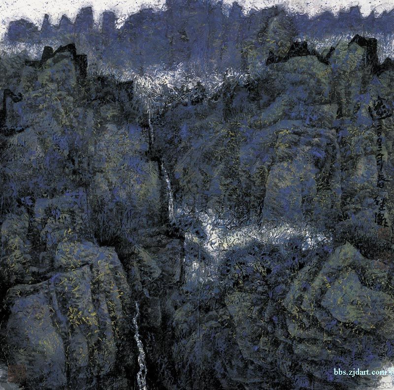 刘继潮先生作品欣赏(中国山水画艺术网编辑)
