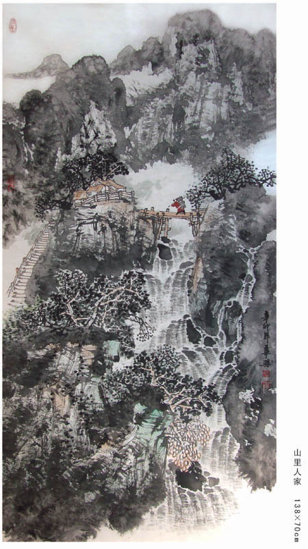 王华兴先生作品欣赏(中国山水画艺术网编辑刊发)