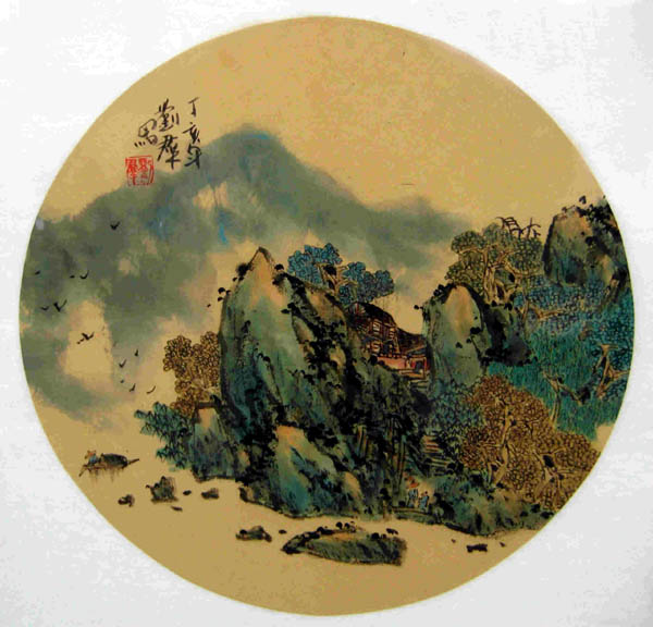 刘群先生作品欣赏(中国山水画艺术网编辑刊发)