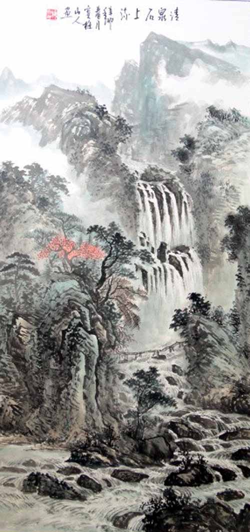 梅则勇先生作品欣赏(中国山水画艺术网编辑刊发)