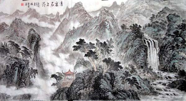 梅则勇先生作品欣赏(中国山水画艺术网编辑刊发)