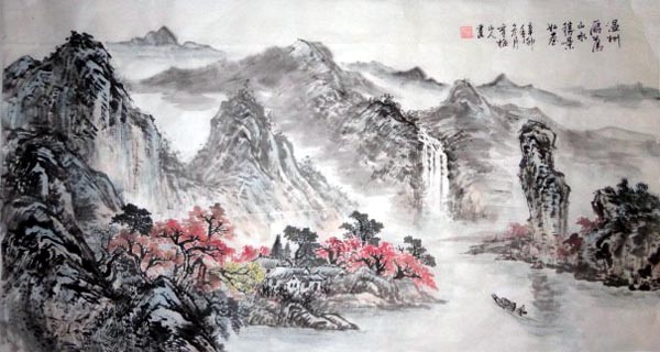 梅则勇先生作品欣赏(中国山水画艺术网编辑刊发)
