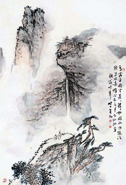 尤无曲先生作品欣赏(中国山水画艺术网编辑刊发)