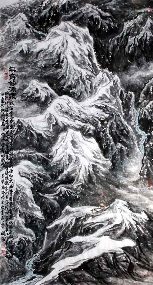 周铭先生作品欣赏(中国山水画艺术网编辑刊发)