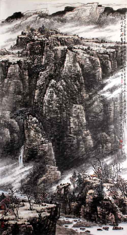 周铭先生作品欣赏(中国山水画艺术网编辑刊发)