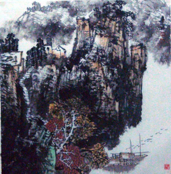 王华兴先生作品欣赏(中国山水画艺术网编辑刊发)