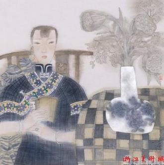 �����x�����ǻ滭��Ʒչ�㽭������Ļ