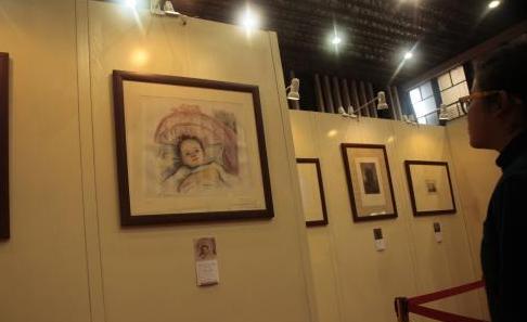 ŷ��ӡ���ɴ�ʦ�滭�漣�����Ļ