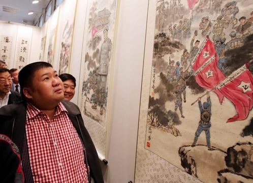 ë�����ںӱ��ιۼ���ë��120���굮���黭չ