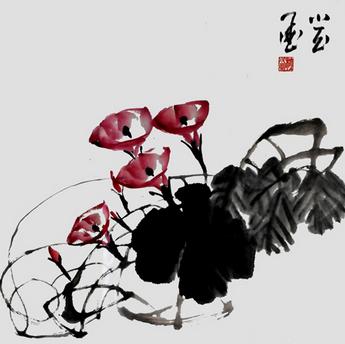 简约空灵 意趣横生·品杜小玉的写意花鸟画